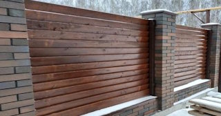 Столбы для забора из кирпича в Серове - Выгодные цены от 3178 рублей